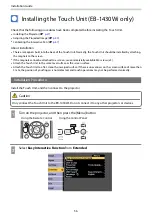 Предварительный просмотр 57 страницы Epson EB-1420Wi Installation Manual