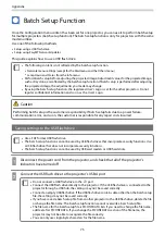 Предварительный просмотр 76 страницы Epson EB-1420Wi Installation Manual