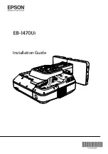 Epson EB-1470Ui Installation Manual preview