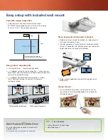 Preview for 4 page of Epson EB-470 Specifications