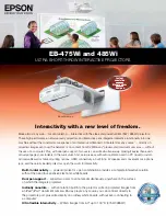 Epson EB-475Wi Specifications preview