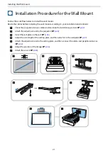 Предварительный просмотр 22 страницы Epson EB-735F Installation Manual