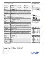 Preview for 4 page of Epson EB-825H Brochure & Specs