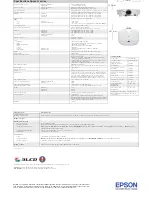 Preview for 8 page of Epson EB-G5100 Brochure & Specs