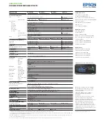 Preview for 7 page of Epson EB-G6050W  Guide Features And Specifications