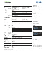 Preview for 8 page of Epson EB-G6050W  Guide Features And Specifications