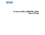 Epson EB-L200W User Manual предпросмотр