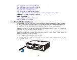 Предварительный просмотр 67 страницы Epson EB-L520U User Manual