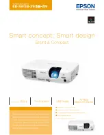 Предварительный просмотр 1 страницы Epson EB-S9 Brochure