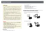 Preview for 16 page of Epson EB-W70 User Manual