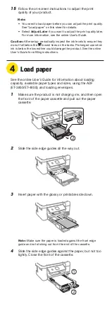 Preview for 5 page of Epson EcoTank ET-3830 User Manual