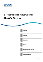 Epson EcoTank ET-4856 User Manual preview