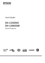 Preview for 1 page of Epson EH-LS10000 User Manual