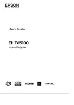 Предварительный просмотр 1 страницы Epson EH-TW5100 User Manual