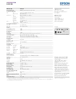 Preview for 6 page of Epson EH-TW5200 Brochure & Specs