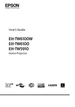 Epson EH-TW5910 User Manual preview
