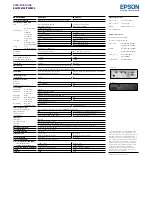 Preview for 6 page of Epson EH-TW6100 Features And Specifications