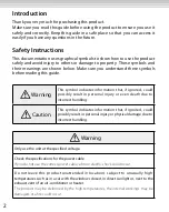 Preview for 2 page of Epson EHDMC10 User Manual