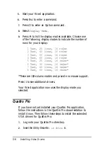 Preview for 81 page of Epson EL 33 User Manual