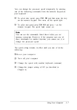 Preview for 48 page of Epson EL 486UC+ User Manual