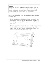 Preview for 63 page of Epson EL 486UC+ User Manual