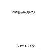 Предварительный просмотр 3 страницы Epson ELP-505 User Manual