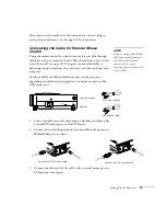 Предварительный просмотр 22 страницы Epson ELP-505 User Manual