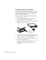 Предварительный просмотр 27 страницы Epson ELP-505 User Manual