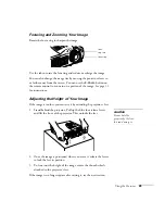 Предварительный просмотр 34 страницы Epson ELP-505 User Manual