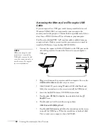 Предварительный просмотр 51 страницы Epson ELP-505 User Manual