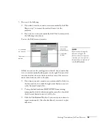 Предварительный просмотр 62 страницы Epson ELP-505 User Manual