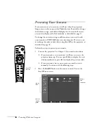 Предварительный просмотр 65 страницы Epson ELP-505 User Manual