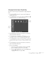 Предварительный просмотр 70 страницы Epson ELP-505 User Manual