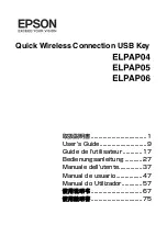 Epson ELPAP04 User Manual предпросмотр