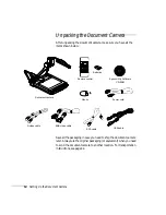 Preview for 12 page of Epson ELPDC05 - High Resolution Document Imager Camera User Manual