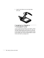 Preview for 16 page of Epson ELPDC05 - High Resolution Document Imager Camera User Manual