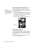 Preview for 24 page of Epson ELPDC05 - High Resolution Document Imager Camera User Manual