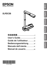 Preview for 1 page of Epson ELPDC06 Document Camera For serial numbers beginning with LQZF - DC-06 Document Camera User Manual