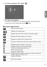 Preview for 19 page of Epson ELPDC06 Document Camera For serial numbers beginning with LQZF - DC-06 Document Camera User Manual