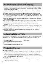 Preview for 40 page of Epson ELPDC06 Document Camera For serial numbers beginning with LQZF - DC-06 Document Camera User Manual