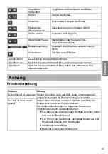 Preview for 47 page of Epson ELPDC06 Document Camera For serial numbers beginning with LQZF - DC-06 Document Camera User Manual