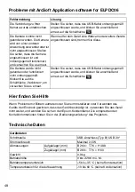 Preview for 48 page of Epson ELPDC06 Document Camera For serial numbers beginning with LQZF - DC-06 Document Camera User Manual