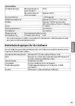 Preview for 49 page of Epson ELPDC06 Document Camera For serial numbers beginning with LQZF - DC-06 Document Camera User Manual