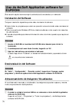 Preview for 70 page of Epson ELPDC06 Document Camera For serial numbers beginning with LQZF - DC-06 Document Camera User Manual