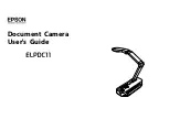 Preview for 1 page of Epson ELPDC11 Document Camera User Manual