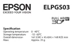 Epson ELPGS03 User Manual preview