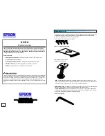 Epson ELPHB800 Installation Instructions preview