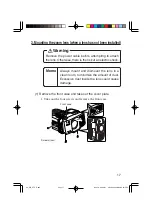 Предварительный просмотр 19 страницы Epson ELPLS02 Instruction Manual