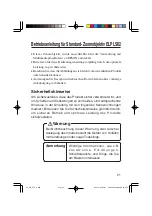 Предварительный просмотр 23 страницы Epson ELPLS02 Instruction Manual