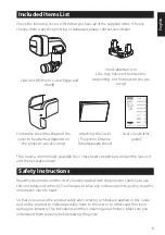 Preview for 3 page of Epson ELPLX02 User Manual